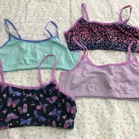NWOT Cotton Training Bralettes Bundle Lot Girls XXL or Women's S/M - Picture 2 of 6